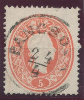 1861. Typography With Embossed Printing 5kr Stamp, PANCSOVA - ...-1867 Préphilatélie