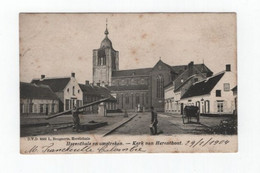 1 Oude POSTKAART Herentals Herenthout  Kerk   Uitgever D.V.D. - Herenthout