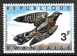 Rwanda - MNH ** 1967 :     Red-chested Cuckoo -   Cuculus Solitarius - Cuckoos & Turacos