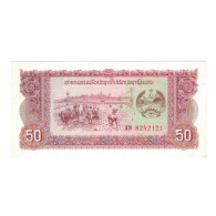 Billet, Laos, 50 Kip, Undated (1979), KM:29a, TTB+ - Laos