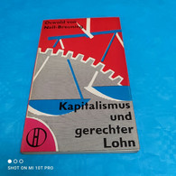 Oswald Von Nell-Breuning - Kapitalismus Und Gerechter Lohn - Hedendaagse Politiek