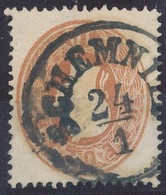 1861. Typography With Embossed Printing 10kr Stamp, SCHEMNITZ - ...-1867 Voorfilatelie