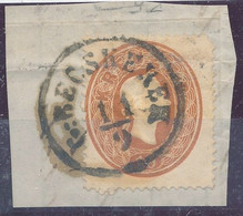 1861. Typography With Embossed Printing 10kr Stamp, G: BECSKEREK - ...-1867 Voorfilatelie