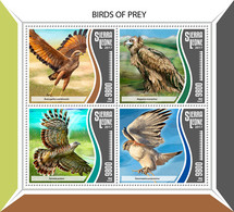 2017 SIERRA LEONE MNH  BIRDS OF PREY  |  Yvert&Tellier Code: 7225-7228  |  Michel Code: 8740-8743  |  Scott Code: 4434 - Sierra Leone (1961-...)