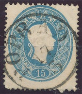 1861. Typography With Embossed Printing 15kr Stamp, POPRAD - ...-1867 Prephilately