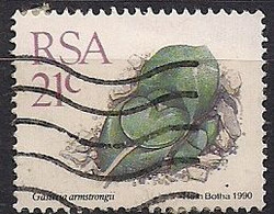 South Africa 1988-93 - Gasteria Armstrongii Scott#743 - Used - Usados