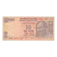 Billet, Inde, 10 Rupees, 2011, TB+ - Inde