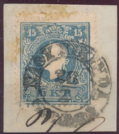 1858. Typography With Embossed Printing 15kr Stamp, NAGY KIKINDA - ...-1867 Voorfilatelie