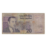 Billet, Maroc, 20 Dirhams, 2005/AH1426, KM:68, B - Morocco