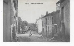 54  FOUG     RUE  DE LA HAUTE COUR     BON ETAT    2 SCANS - Foug