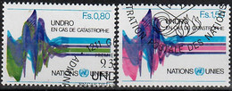 1979 UNDRO Zum 82-83 / Mi 81-82 / Sc 82-83 / YT 81-82 Oblitéré / Gestempelt /used [zro] - Gebruikt