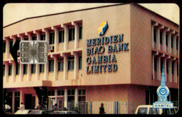 SCHEDA TELFONICA PHONECARD GAMBIA MERIDIEN BIAO BANK (C4C) - Gambia