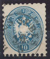 1864. Typography With Embossed Printing 10kr Stamp, BOROS-SEBES - ...-1867 Préphilatélie