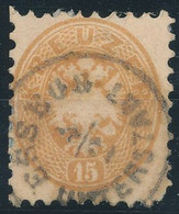 1864. Typography With Embossed Printing 15kr Stamp, ESSEGG/Unterstadt - ...-1867 Préphilatélie