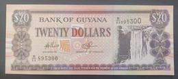 BANKNOTE GUYANA 20 DOLLARI 1996 UNCIRCULATED - Guyana