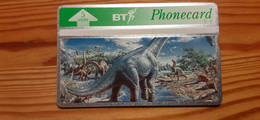 Phonecard United Kingdom 310K - Dinosaur - BT Edición Conmemorativa