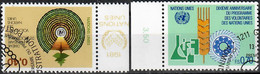 1981 Programme Des Volontaires Zum 103-4 / Mi 101-2 / Sc 103-4 / YT 101-2 Oblitéré / Gestempelt /used [zro] - Used Stamps