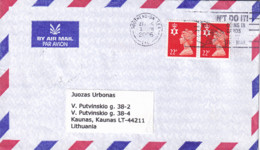 Britain 2006 Postal Cover From Southend On Sea To Kaunas Lithuania - Lettres & Documents