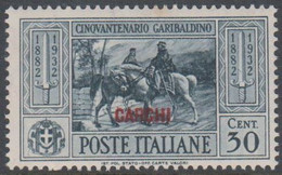 1932. Garibaldi. 30 C.  (Michel 91) - JF141007 - Aegean