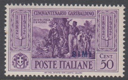 1932. Garibaldi. 50 C. Overprinted SIMI.  (Michel 92 XII) - JF141025 - Egeo