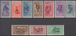 1932. Garibaldi. Complete Set With 10 Stamps. Overprinted LIPSO.  (Michel 88-97 VI) - JF141038 - Ägäis