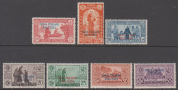 1931. Antonius. Complete Set With 7stamps. Overprinted ISOLE ITALIANE DELL' EGEO. (Michel 63-69) - JF141044 - Egée