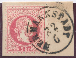 1867. Typography 5kr Stamp, HERMANNSTADT - ...-1867 Voorfilatelie