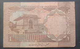 BANKNOTE PAKISTAN 1 RUPEE 1983 CIRCULATED - Pakistan