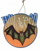 Grande Carte - HALLOWEEN - Chauve Souris - Rhodania 110207 - Paillettes - Halloween