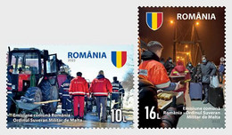 Roemenië / Romania - Postfris / MNH - Complete Set Joint-Issue Met Malta 2022 - Nuovi