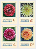 Roemenië / Romania - Postfris / MNH - Complete Set Dahlia's 2022 - Ungebraucht