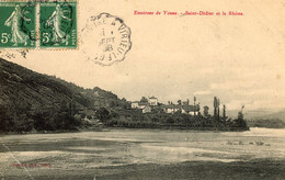 SAINT DIDIER ET LE RHONE ENVIRONS DE YENNE 1908 - Non Classés