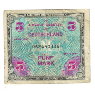 Billet, Allemagne, 5 Mark, 1944, Undated, KM:193a, TB - 5 Mark