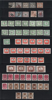 Hongrie, 65 Timbres Différents Oblitérés, Magyarország, Hungary, Service, Officiel, Journeaux, Taxe, - Collections