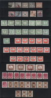 Hongrie, 65 Timbres Différents Oblitérés, Magyarország, Hungary, Service, Officiel, Journeaux, Taxe, - Verzamelingen