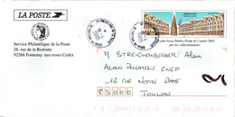 Prêt-à-poster TSC Timbré Sur Commande Arras - Oblitéré Service Philatélique De La Poste Fontenay 2005 - Listos A Ser Enviados: TSC Y Transplantados Semioficiales