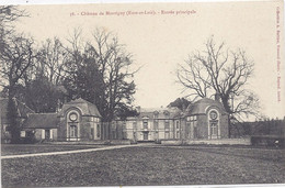 CPA -  Montigny Sur Avre - Le Château , L'Entrée Principale - Montigny-sur-Avre