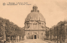 MONTAIGU  LA BASILIQUE   FACADE    2 SCANS - Scherpenheuvel-Zichem