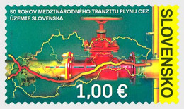 Slowakije / Slovakia - Postfris / MNH - 50 Years Transmission Of Gas 2022 - Nuevos