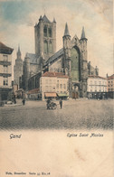 GENT  EGLISE SAINT NICOLAS     KLEUR         2 SCANS - Beveren-Waas