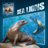 2017 SIERRA LEONE MNH  SEA LIONS |  Yvert&Tellier Code: 1286  |  Michel Code: 8914 / Bl.1311  |  Scott Code: 4482 - Sierra Leone (1961-...)