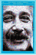 Nobel Physics Winner Einstein Photomasaic, Guyana 2002 MNH SS - Albert Einstein