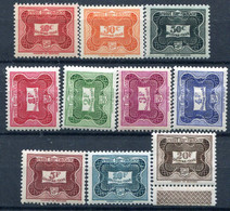 A.E.F       Taxes  12/21 ** - Unused Stamps