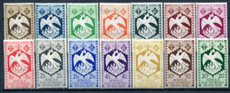 A.E.F             141/154  * - Unused Stamps