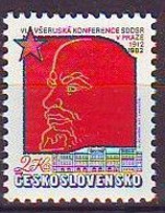 CZECHOSLOVAKIA 2647,unused - Lenin