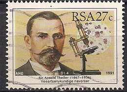 South Africa 1991 - South African Scientists Sir Arnold Theiler (1867-1936) Veterinarian Scott#810 - Used - Usados