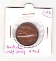 Australie Half Penny 1943 - ½ Penny