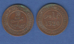 Marocco 10 Mazounas 1320 - 1902 - Maroc