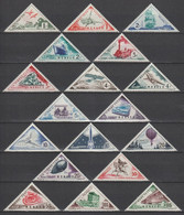 1953 - MONACO - TAXE - YVERT N°39/55 * MLH - COTE = 75 EUR. - Portomarken