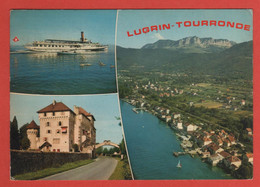 CP 74 LUGRIN TOURRONDE 1 Et Le Lac Leman - Lugrin